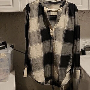 *Host Pick*  LOFT Plaid Shirt
